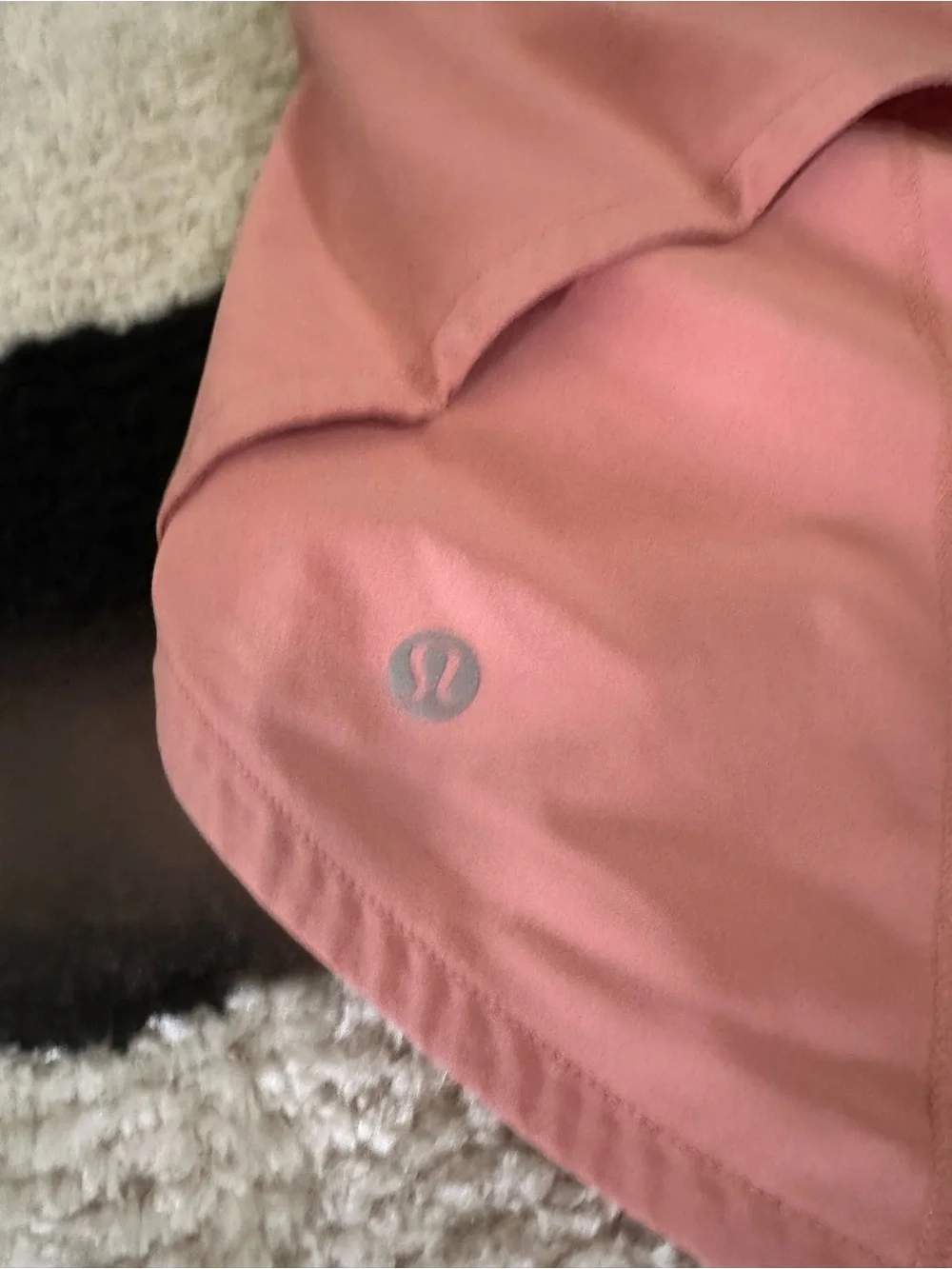 lululemon athletica Coral Pink Athletic Shorts